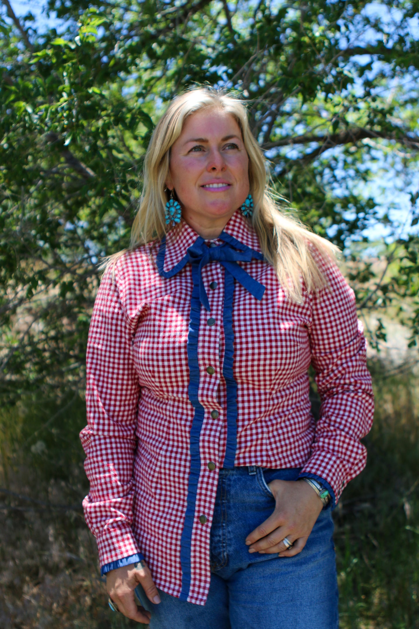 Pendleton Gingham & Denim