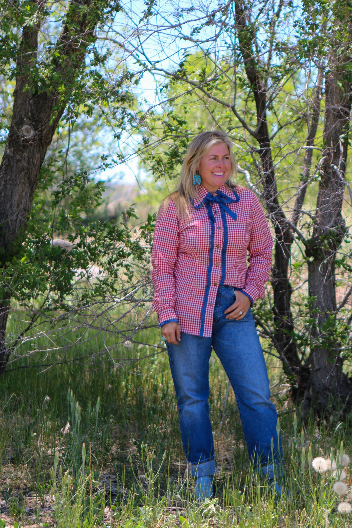 Pendleton Gingham & Denim